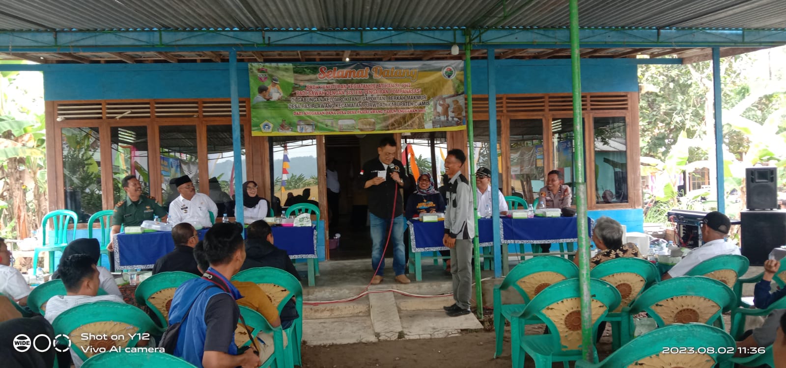 Dalam Penutupan SL-PHT, Kepala Desa Pasirlawang Di Apresiasi Anggota DPRD Provinsi Jabar