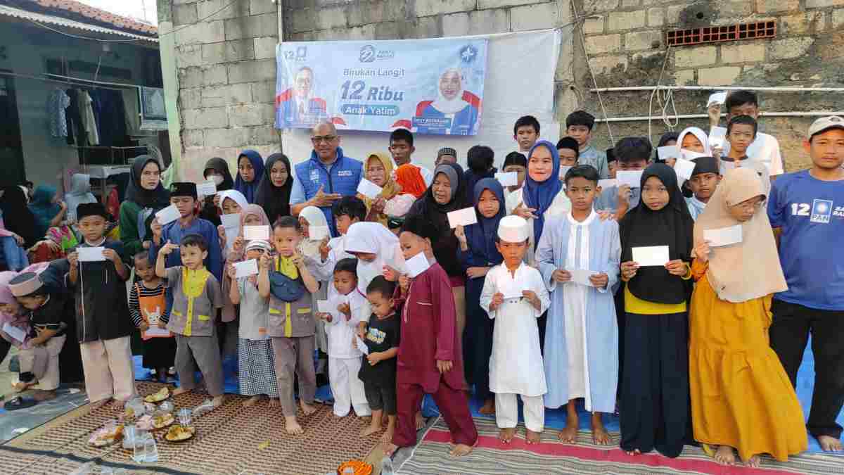 HUT Ke-25, DPD PAN Kabupaten Bogor Santuni 12 Ribu Anak Yatim.